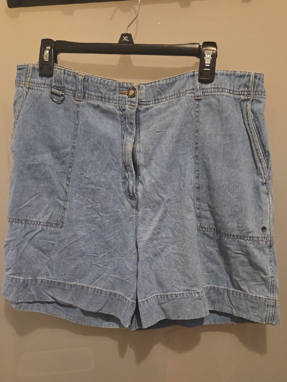 Light Blue Denim Shorts